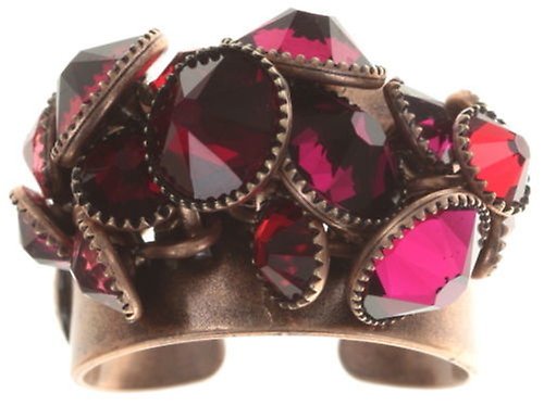 image for Ring Waterfalls Red / Dark Rose  