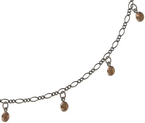 image for Necklace Tutui Collection Beige light smoked topaz SS 24