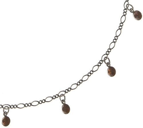 image for Necklace Tutui Collection Brown smoked topaz SS 24