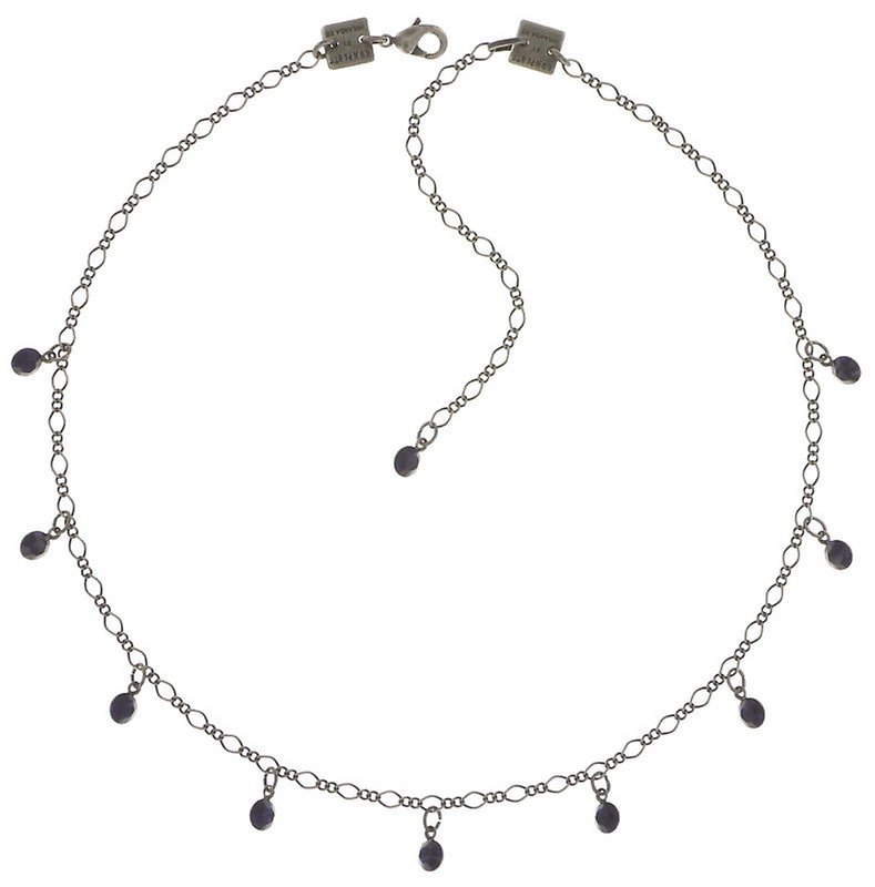 Bild für Halskette Tutui Collection Lila Purpur Seide SS 24