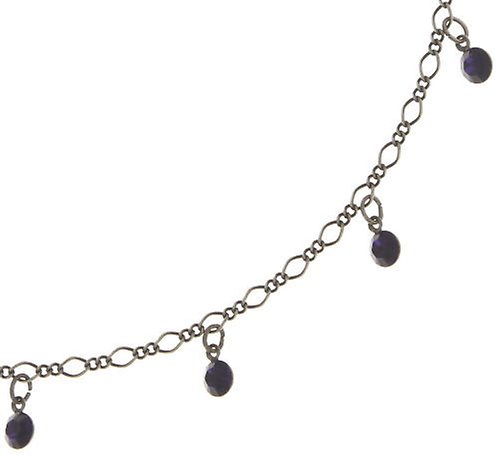 image for Necklace Tutui Collection Lila purple velvet SS 24