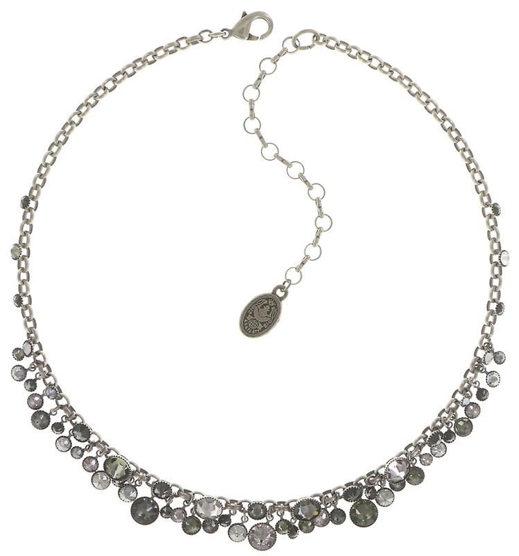 image for Necklace Waterfalls Grey  