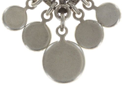 image pour Clou d'oreille pendant Waterfalls Gris  