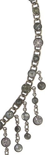 image for Necklace Waterfalls Grey  