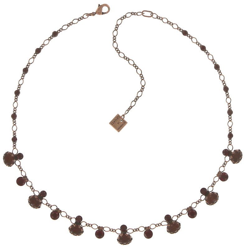 image pour Collier Galaxy in Glass Rouge  