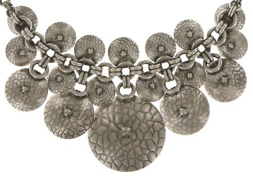 image pour Collier Rivoli Concave Bleu / Lila crystal paradise shine 