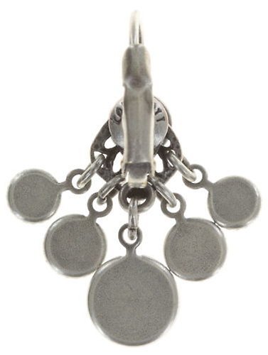 image for Earring Eurowire Dangling Waterfalls Grey  