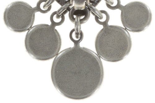 image for Earring Eurowire Dangling Waterfalls Grey  