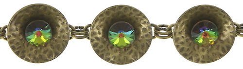 image pour Bracelet Rivoli Concave Vert crystal vitrail medium extra small