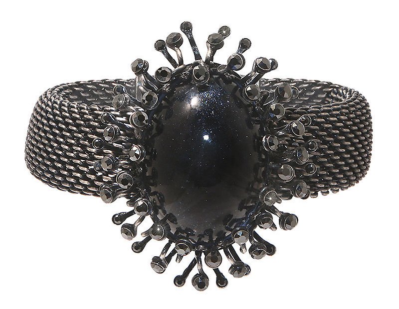 Kép Bracelet Galaxy in Glass Black  extra large, small