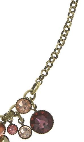 image for Necklace Waterfalls Beige / Pink  