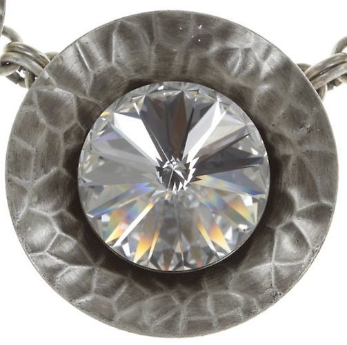 image pour Collier Rivoli Concave Blanc crystal 