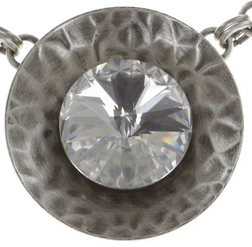 Bild für Halskette Rivoli Concave Weiß Kristall 