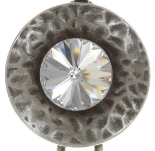 image pour Collier Rivoli Concave Blanc crystal 