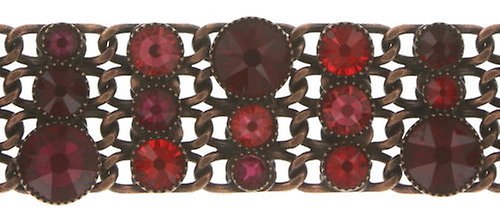 image for Bracelet Waterfalls Red / Dark Rose  
