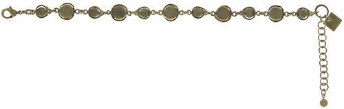 image for Bracelet Sparkle Twist Beige crystal golden shadow 