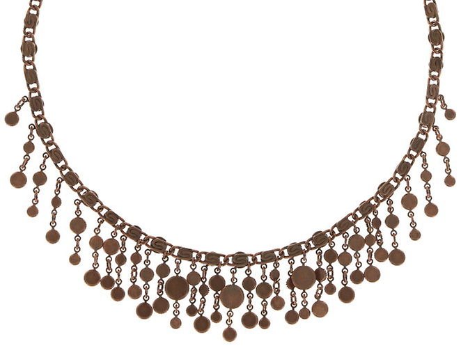 image for Necklace Waterfalls Red / Dark Rose  