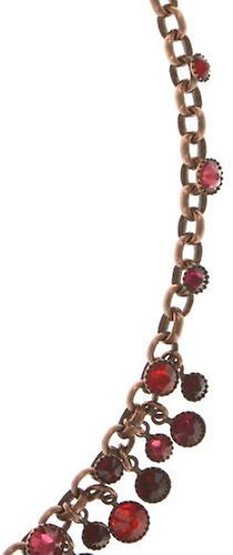 image for Necklace Waterfalls Red / Dark Rose  