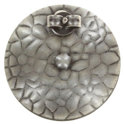 image for Earring Stud Rivoli Concave Blue / Lila crystal paradise shine large