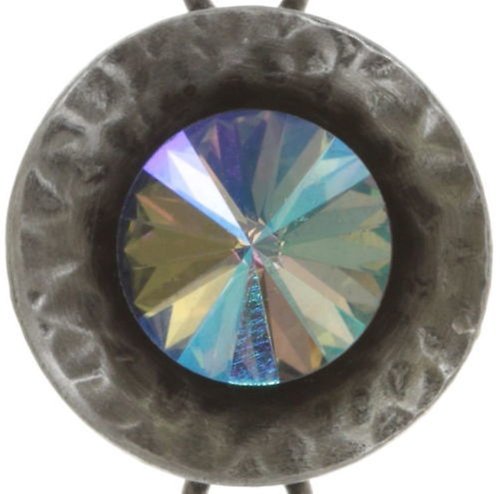 Bild für Ohrring Clip  Rivoli Concave Blau / Lila crystal paradise shine 