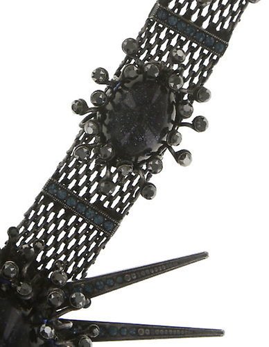 image for Necklace Galaxy in Glass Black  extra large, medium, small