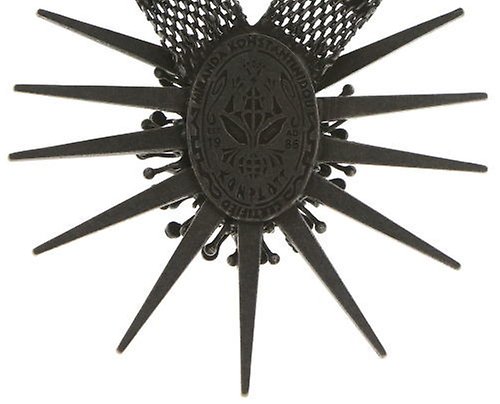 image pour Collier Galaxy in Glass Noir  extra large, medium, small