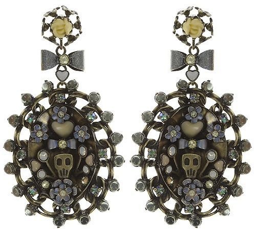 image pour Clou d'oreille pendant Arsenic in Old Lace Multi Pastel Clair  small