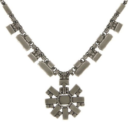 image for Necklace Aztec Green / Grey  