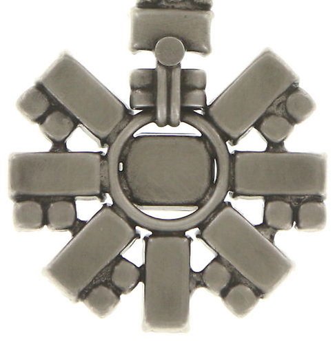 image for Necklace Aztec Green / Grey  