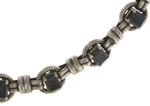 image for Necklace Aztec Green / Grey  