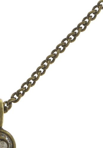 image for Necklace Pendant Dragon Shield White  