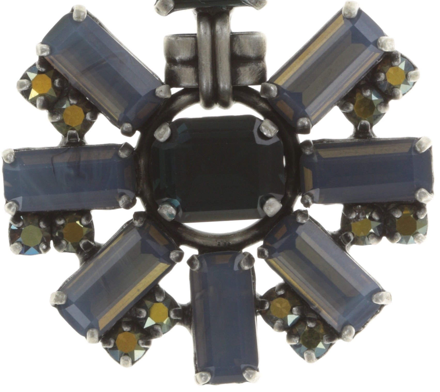 image for Necklace Aztec Green / Grey  