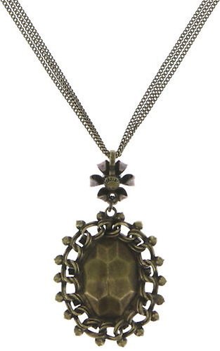 image pour Collier pendant (long) Arsenic in Old Lace Multi Pastel Clair  medium