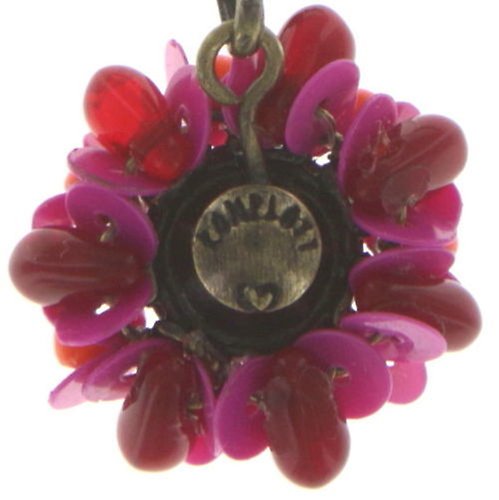 image pour Collier pendant Kaleidoscope Rose / Rouge  