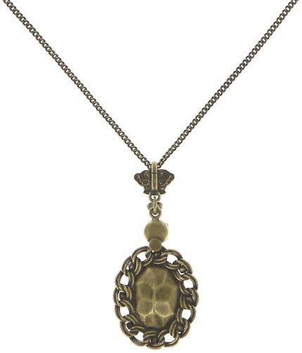 image for Necklace Pendant Arsenic in Old Lace Light Pastel Multi  extra small