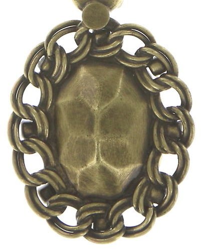 image for Necklace Pendant Arsenic in Old Lace Light Pastel Multi  extra small