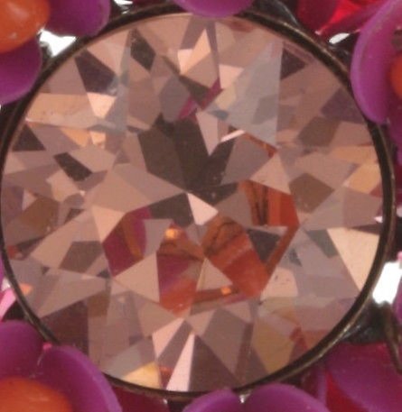 Bild für Halskette mit Anh&auml;nger Kaleidoscope Pink / Rot  