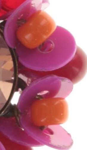 Bild für Halskette mit Anh&auml;nger Kaleidoscope Pink / Rot  