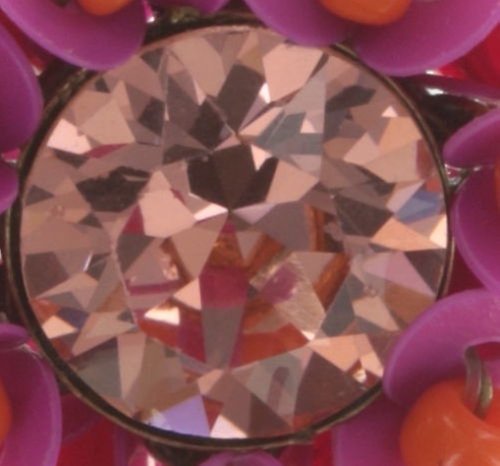 image pour Boucles d'oreilles Eurowire Kaleidoscope Rose / Rouge  