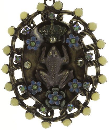 image pour Collier pendant (long) Arsenic in Old Lace Multi Pastel Clair  medium