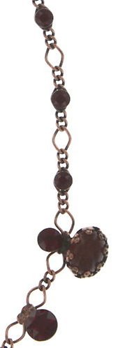 image for Necklace Galaxy in Glass Red  