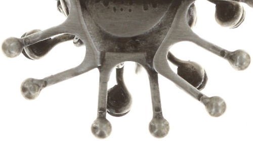 image for Ring Galaxy in Glass White / Grey  medium