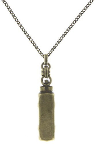 image pour Collier pendant Aztec Marron / Jaune  