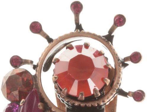 image pour Boucles d'oreilles Clip Fiancee Rouge  