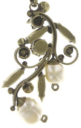 image pour Collier pendant (long) Fiancee Blanc  