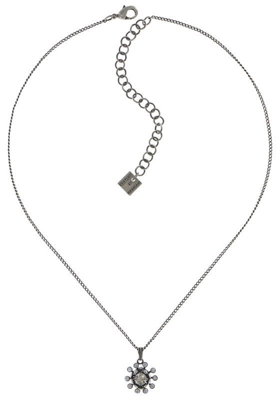 image for Necklace pendant Pool-Side Flower White  