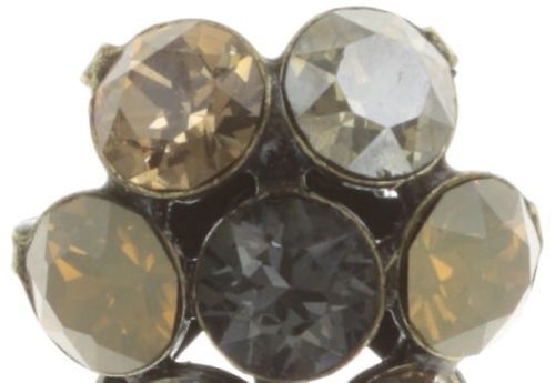 image pour Clou d'oreille Magic Fireball brown/white  