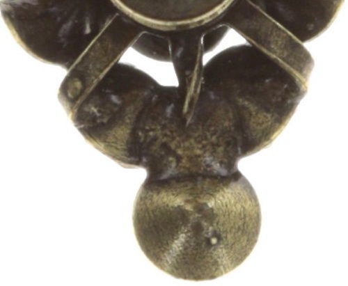 image pour Clou d'oreille Magic Fireball brown/white  