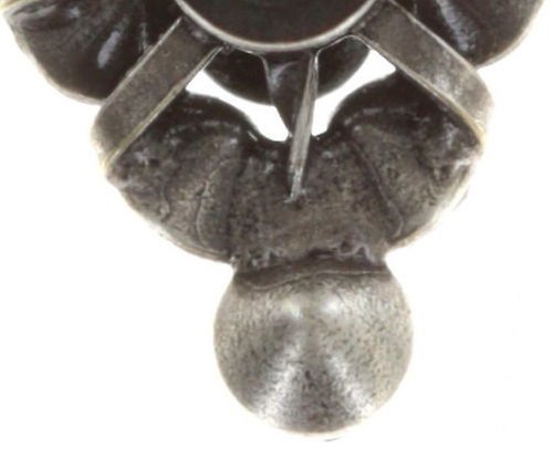 image for Earring Stud Magic Fireball Grey  