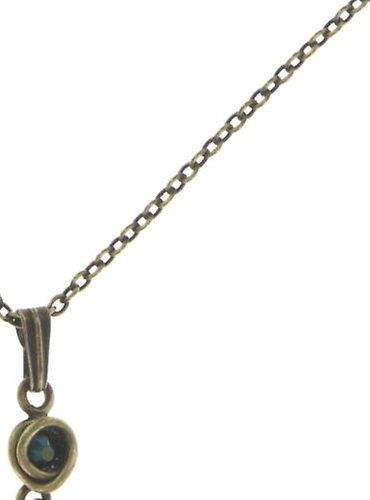 image pour Collier pendant Sparkle Twist Bleu / Vert scarabaeus green 